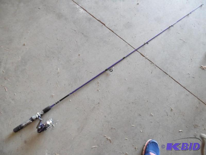 Fishing rod and reel