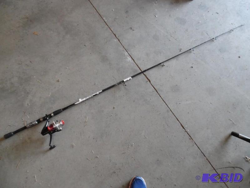 Fishing rod and reel