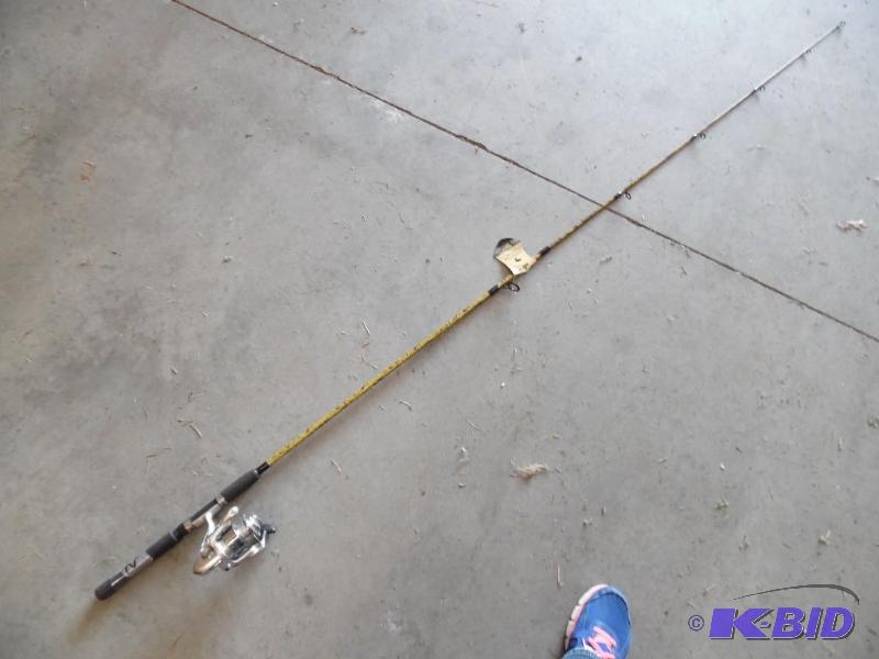 Fishing rod and reel