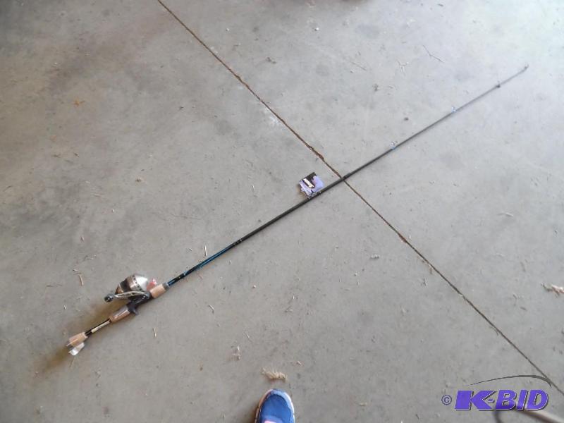 Fishing rod and reel