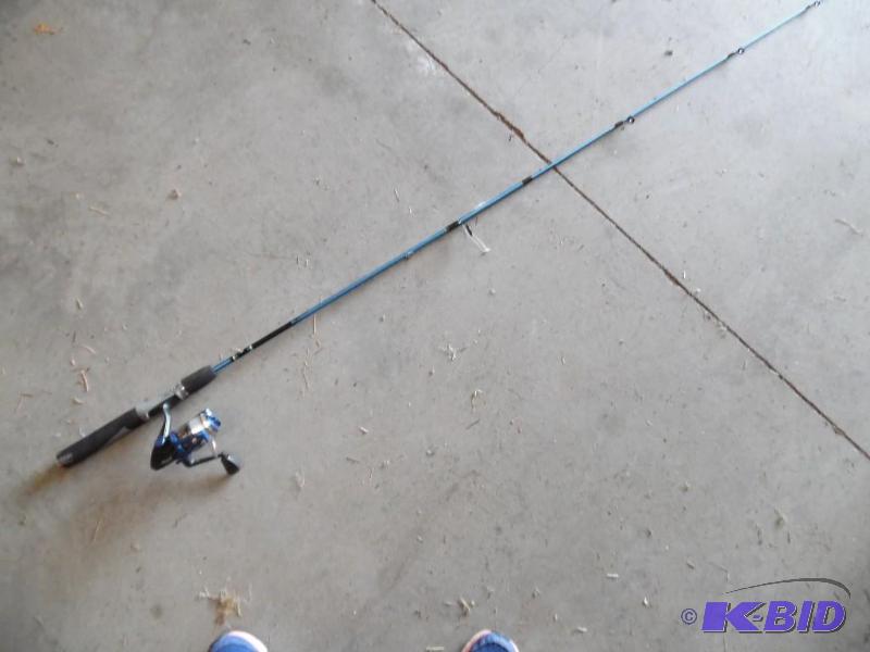 Fishing rod and reel