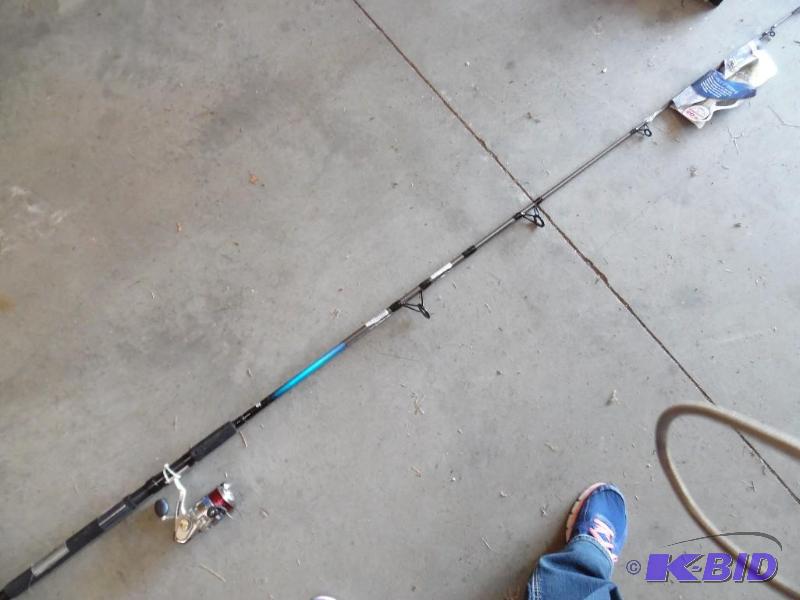 Fishing rod and reel