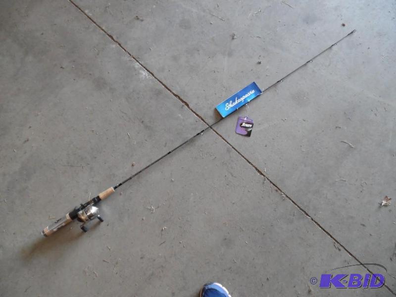 Fishing rod and reel