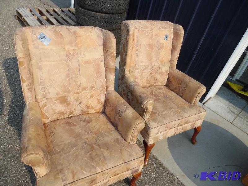 Wingback chairs