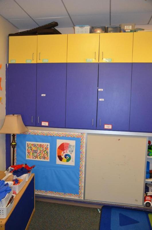lot 104 image: Wooden wall cabinets 76x92x18". Bring to...