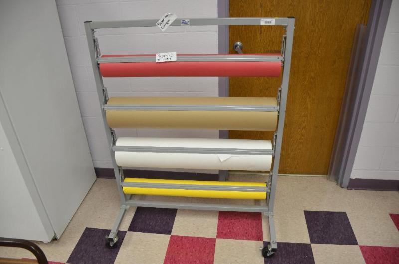 lot 138 image: Bulman Products Rola-Rack all in one paper di...