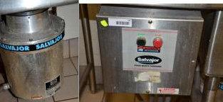 lot 16 image: Salvajor food waste disposer model 100 seria...