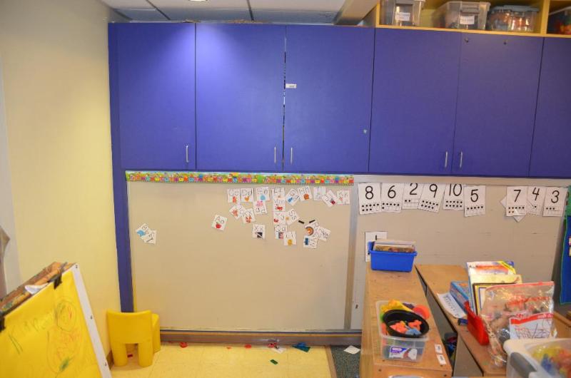 lot 161 image: Cabinet 68x88x18". Bring Philips screw d...