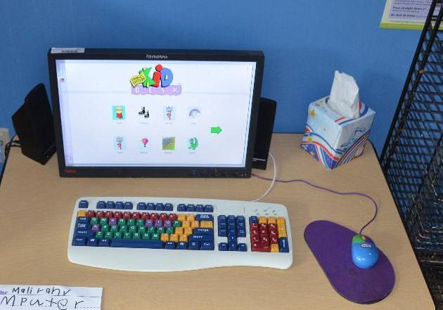 lot 185 image: Computer is from a &quotLittle Tikes IBM cen...