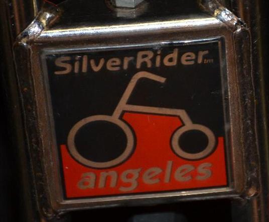 vintage silver rider angeles tricycle