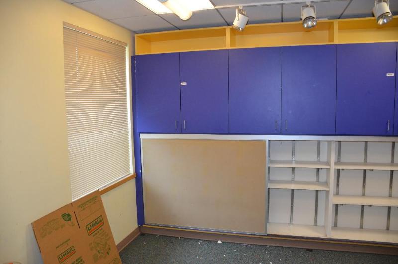 lot 26 image: Cabinet 90x96x18". Bring Philips screw d...