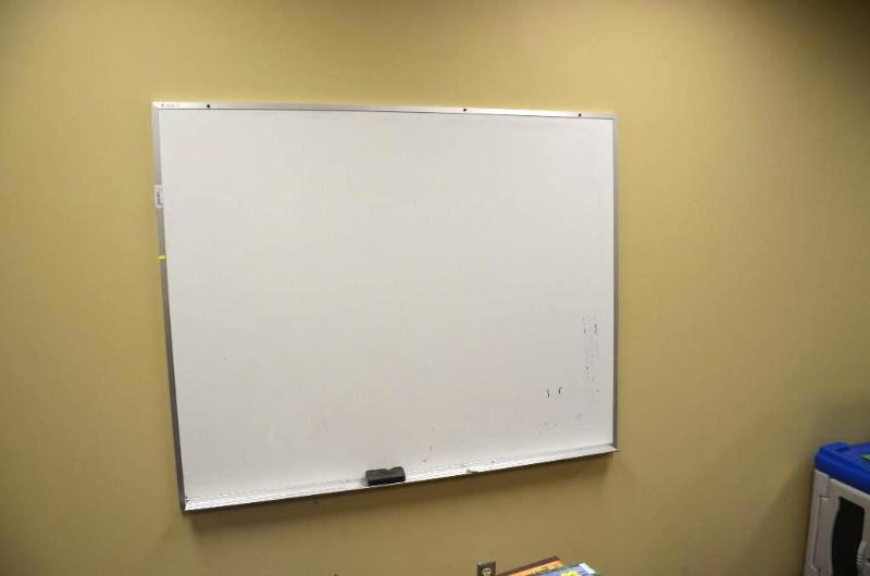 lot 50 image: Dry Erase board 48x58"...