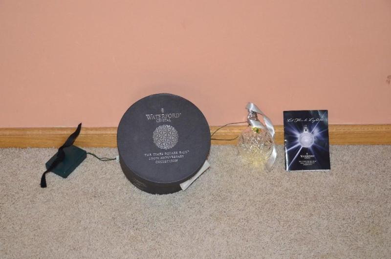 lot 30 image: Waterford Crystal The Times Square Ball 100th...
