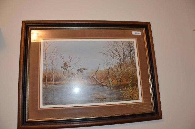 lot 56 image: Painting by Plasschaert 27x36...