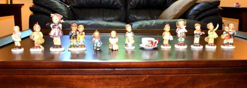 lot 9 image: HUMMEL Goebels figurines made in Germany &q...