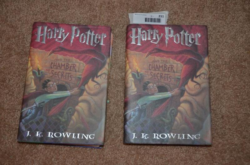 lot 211 image: 2 copies of Harry Potter And The Chamber of S...