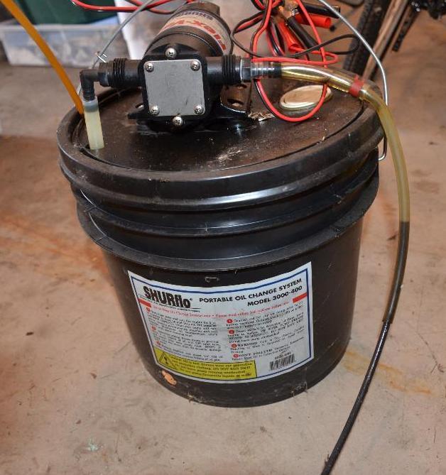 lot 269 image: Shurflow portable oil change system 3000-400 ...