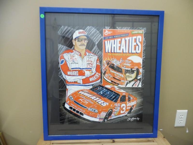 lot 16 image: Dale Earnhardt sign