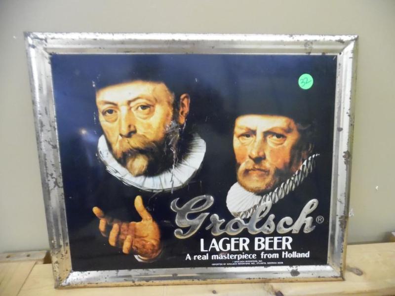 lot 32 image: Beer sign