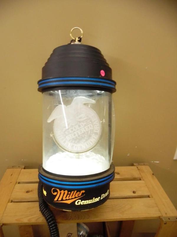 lot 54 image: Hanging beer light