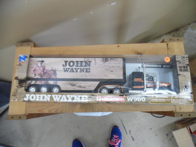 lot 56 image: Die-cast Kenworth Semi