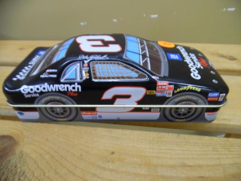 lot 72 image: Dale Earnhardt tin