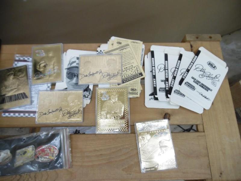 lot 77 image: Dale EarnhardtJr. collector cards