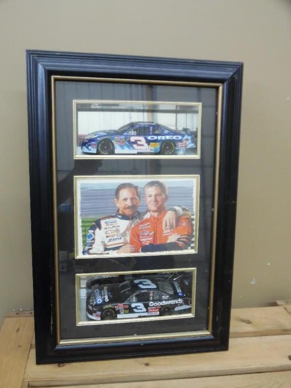 lot 81 image: Picture with die-cast cars
