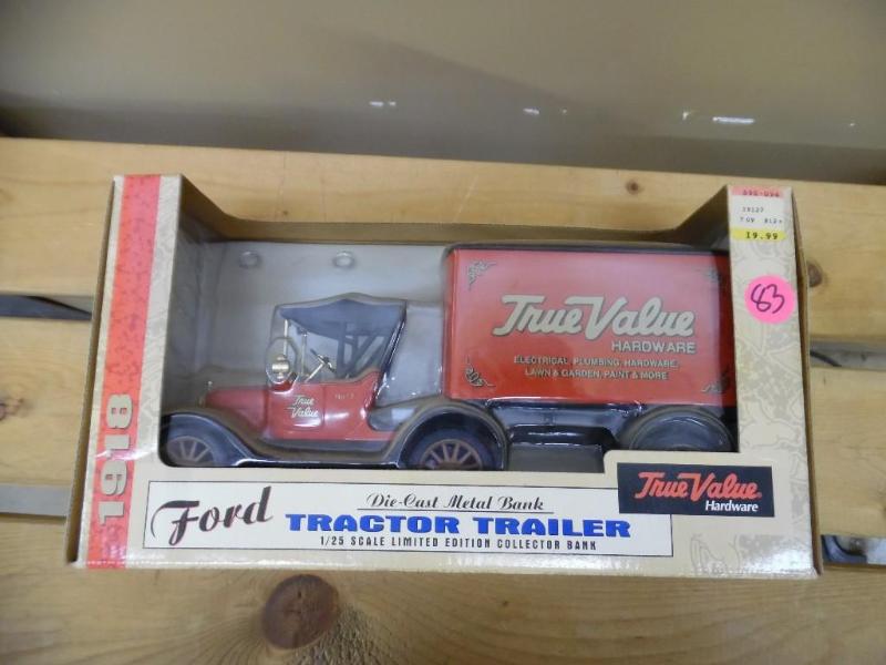 lot 83 image: Die-cast metal bank