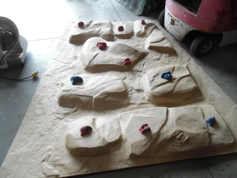 lot 12 image: Rock climbing wall