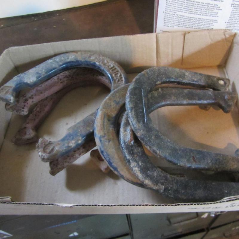lot 100 image: Horse Shoes