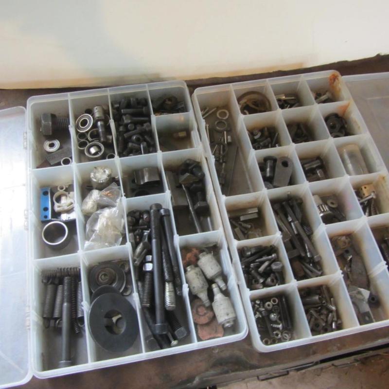 lot 120 image: Metric Bolts, Bearings
