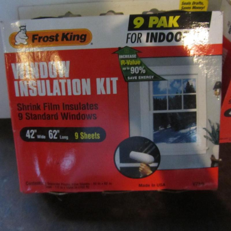 lot 138 image: Window Insulation Kits