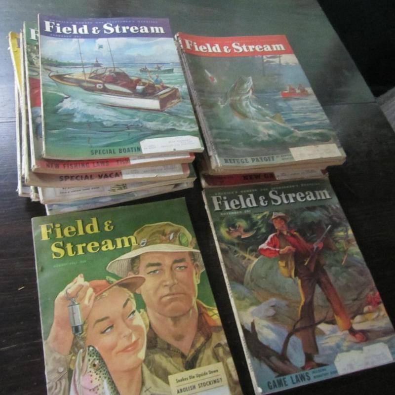 lot 159 image: Field & Stream Magazines