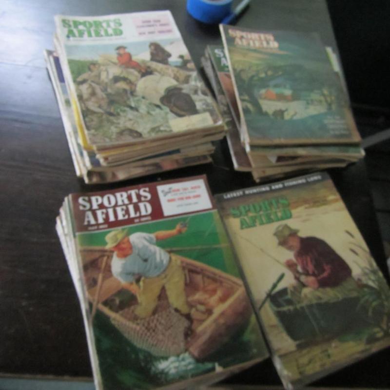 lot 160 image: Sports Afield Magazines