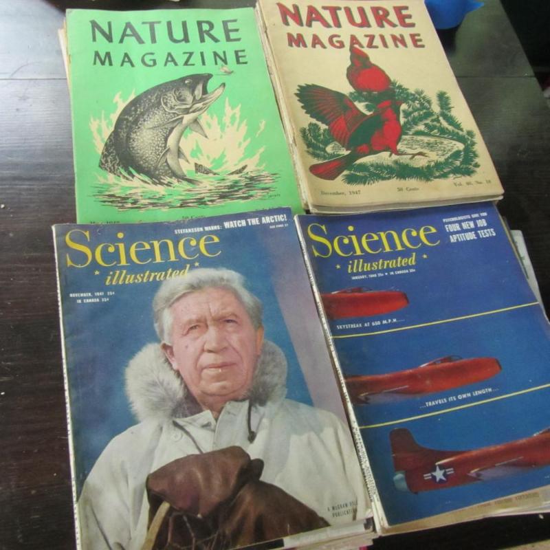 lot 161 image: Science Illustrated & Nature Magazines