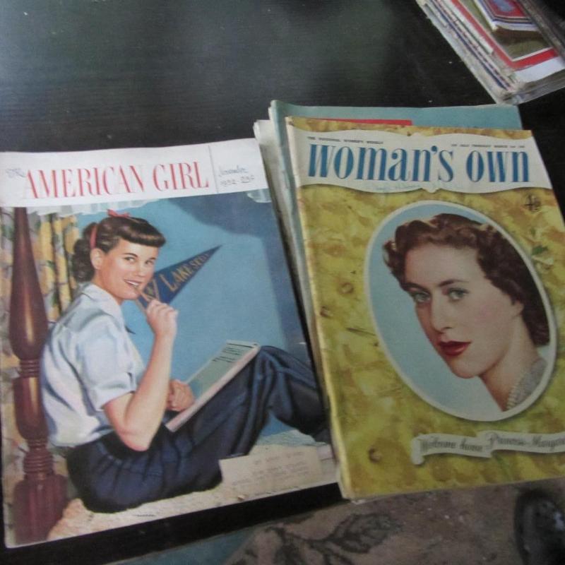 lot 165 image: American Girl, Women & Seventeen