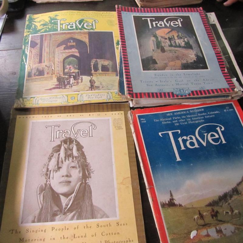 lot 166 image: Astrology & Travel Magazines