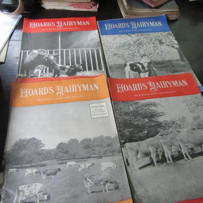 lot 167 image: Hoards Dairyman Magazines