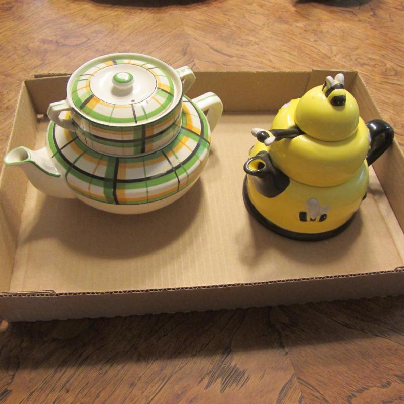 lot 30 image: Whimsical Teapots