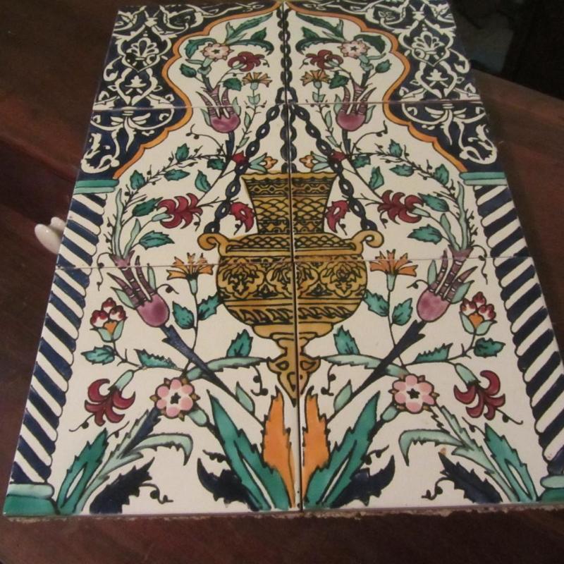 lot 33 image: Moroccan Decorative Tiles