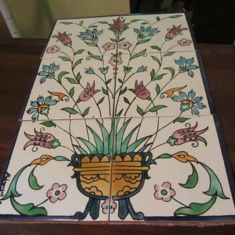 lot 34 image: Moroccan Decorative Tiles