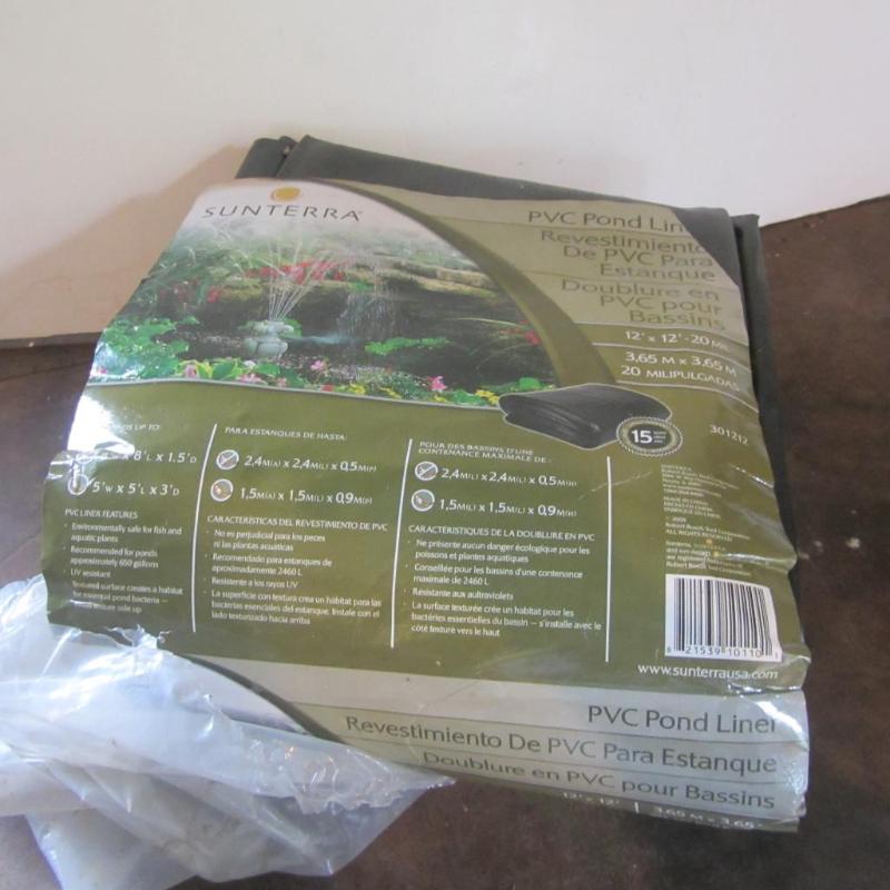 lot 76 image: New Pond Liner