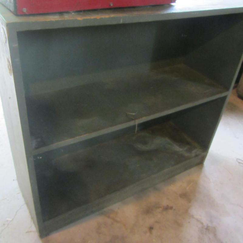 lot 82 image: Wood Bookshelf