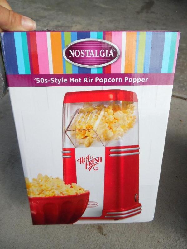 Popcorn air popper