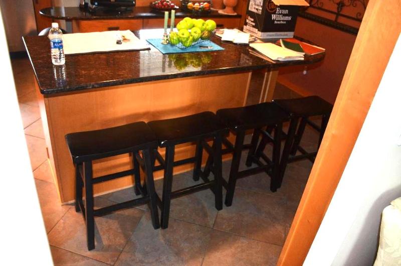 Set of 4 wood bar stools 24&quot tall...