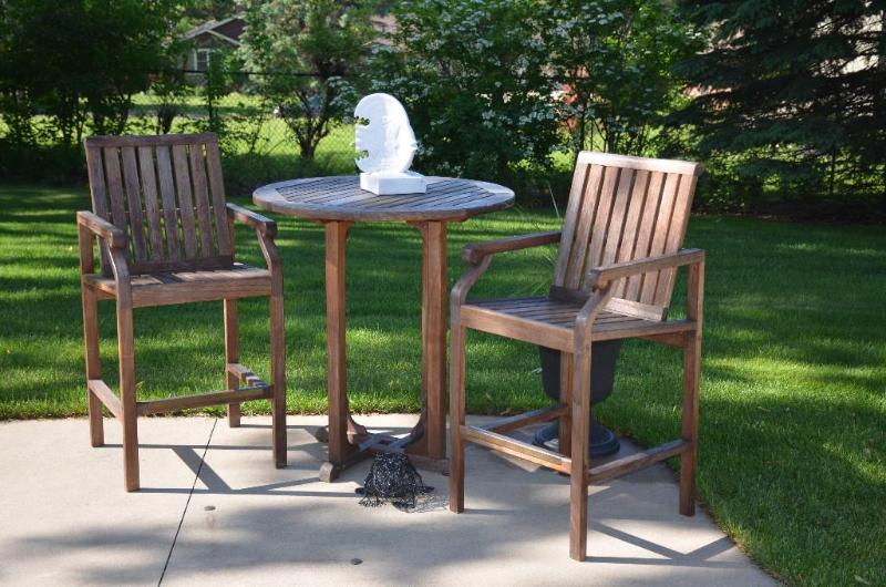 Kingsley Bate LTD teak wood patio 36&quot ro...
