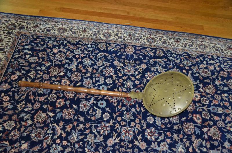 Vintage bed warmer 40&quot long...