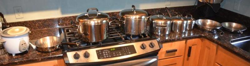 Tools of the Trade Rangeware cooking set, pot...