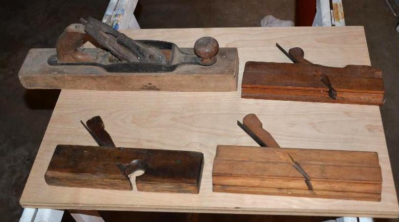 Antique wood planes...